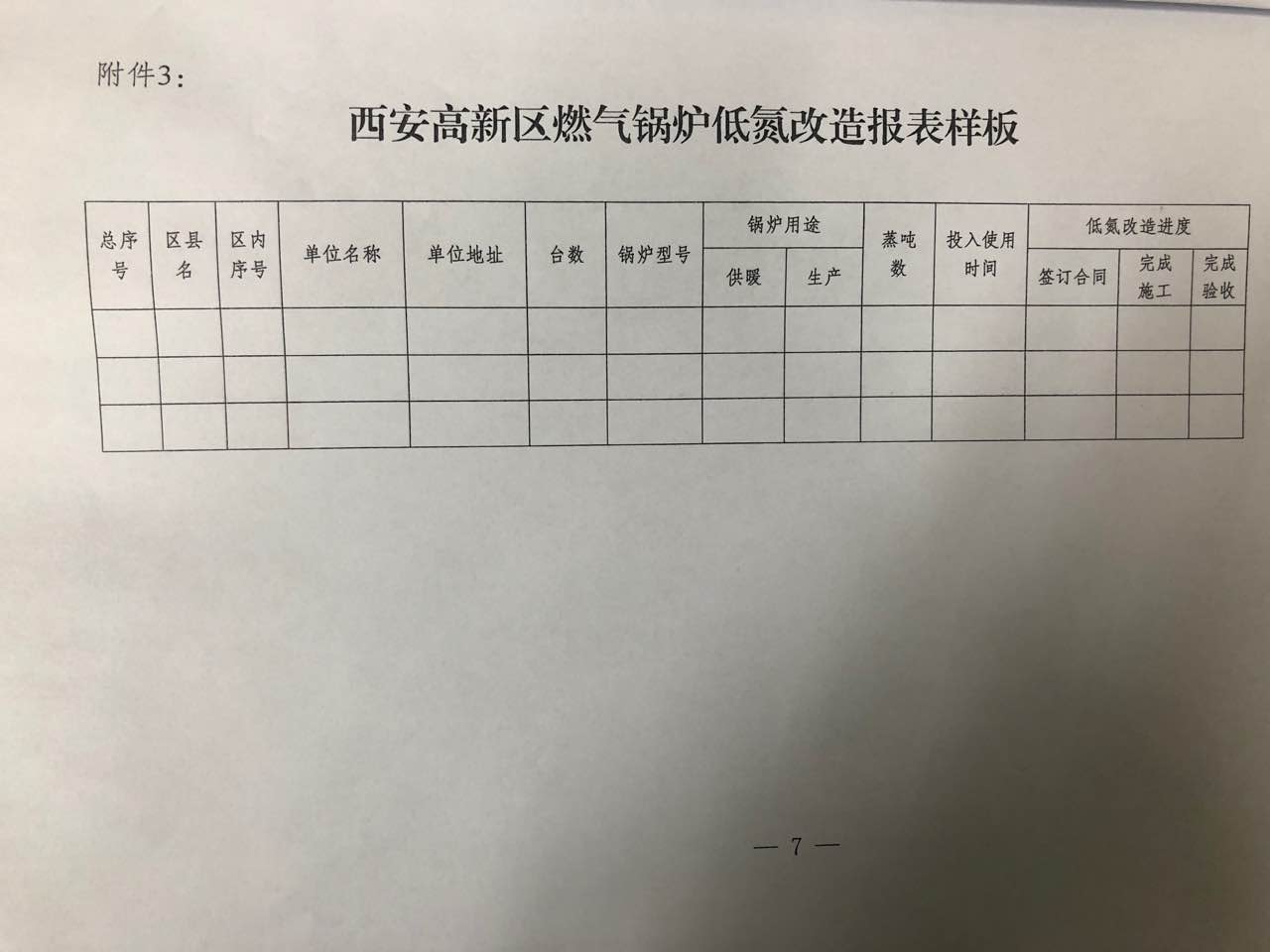 燃?xì)忮仩t低氮改造