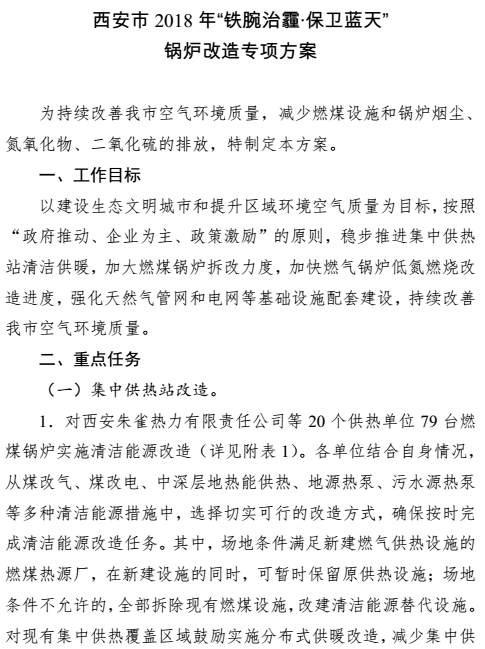 鍋爐改造方案